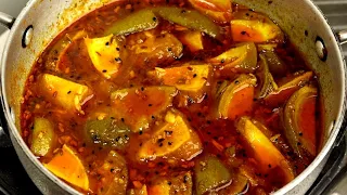 गर्मियों में बनाएं यह खट्टी मीठी आम की सब्ज़ी। Raw Mango Curry Recipe/Kacche Aam Ki Sabji/Keri Sabji