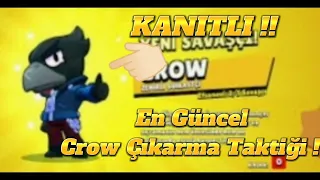 karakter çıkarma taktiği ! (CROW ÇIKTI !) - Brawl Stars