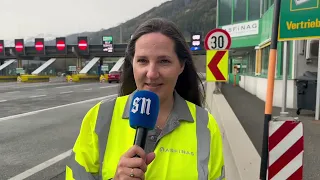 Ein Tag in der Mautkabine auf der A10 Tauernautobahn: Hier geht es um jede Sekunde