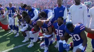 Take the Knee: Athletes Unite in Historic Protest Against Racism & Police Brutality, Defying Trump