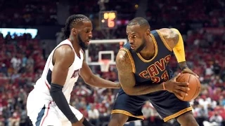 Lebron James ECF G1 Full Highlights 2015.05.20 vs Hawks 31 Pts 8 Rebs 6 Asts