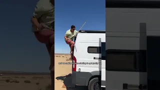 A Day in Van Life in the Desert