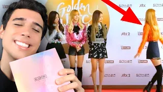 BLACKPINK at award shows in a nutshell / THE ALBUM UNBOXING REACTION