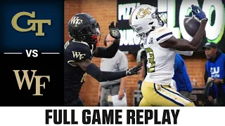 Wake Forest vs. Georgia Tech Full Game Replay | 2023 ACC Football