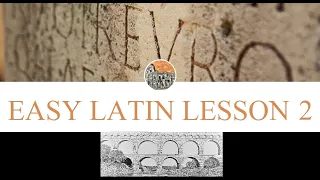 Easy Latin Lesson #2 | Learn Latin Fast with Easy Lessons | Latin Lessons for Beginners | Latin 101