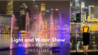 Singapore Spectra Light, Sound & Water Show | Light & Water Show in Marina Bay Singapore