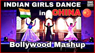 INDIAN GIRLS DANCE IN CHINA Jinggangshan University Cultural Festival SRIPRIYA DANCE