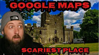 GOOGLE MAPS SCARIEST PLACE IN IRELAND , LEAP CASTLE