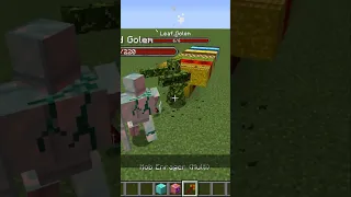 DIAMOND GOLEM vs ALL GOLEMS: Minecraft Mob Battle