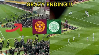 CRAZY SCENES !!! MOTHERWELL V CELTIC (HIGHLIGHTS) !!!