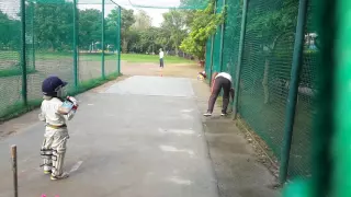 4 year old wonder boy playing a cricket..its miracle boy