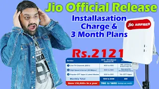 Jio AirFiber New Update | Installation Price Cut | New 3Month Plans | Jio AirFIber Free Installation