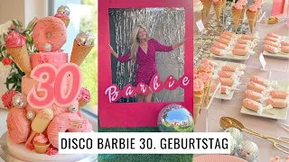 DIY DISCO BARBIE PARTY | Mein 30. Geburtstag | theglazedblonde