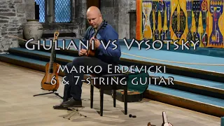 GIULIANI vs VYSOTSKY // Marko Erdevicki 6 & 7-string guitar