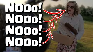 NO! NO! NO! She Didn't Have None Of It.. Car Boot Hunting #carboot #ebay