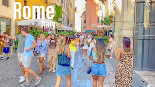 Rome, Italy 🇮🇹 - Evening Walk - September 2021 - 4K-HDR Walking Tour (▶130min)