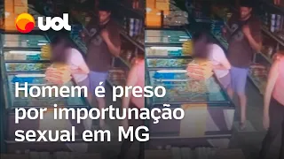 Homem se esfrega em funcionária de mercado e é preso por importunação sexual em BH