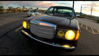 What its like to drive a 1977 Mercedes 240 Diesel