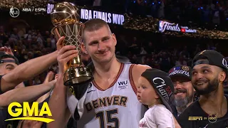 Denver Nuggets win 1st NBA title in franchise history l GMA