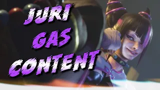 SF6 JURI Gas Content - (Street Fighter 6)