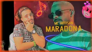 Mc Artisan - Maradona (Prod. By ILYAH)reaction🔥🇦🇷🌶️🇩🇿bzaafff