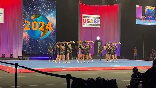 GymTyme Illinois TUMBLE? at The Cheerleading Worlds 2024 — Semi-Finals