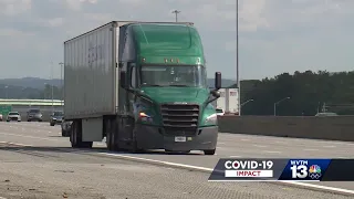 Truck drivers struggle amid worker shortage, supply chain issues