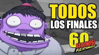 TODOS LOS FINALES de 60 SEGUNDOS