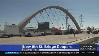 6th Street Bridge reopens to traffic on Sunday