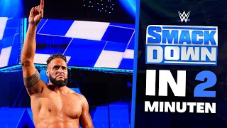 WWE SmackDown in 2 Minuten | Blutiges Statement der Bloodline! Neue Contender! Neue Gürtel! 19.04.24