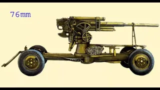 Советская 76-мм зенитная пушка обр.1938 г.