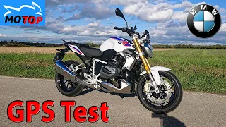 BMW R1250R (2022) - GPS Test - ACCELERATION / ROLL ON / TOPSPEED