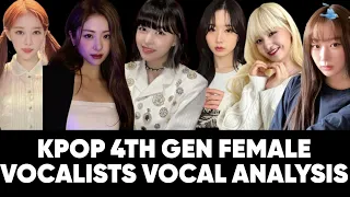 KPOP 4TH GEN FEMALE VOCALISTS VOCAL RANKING + ANALYSIS