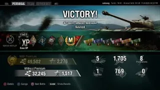 World of Tanks Console KV-85 Mastery gameplay