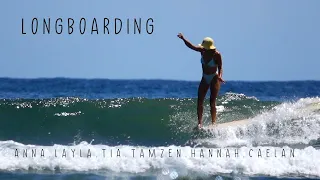 Longboarding - Anna/Layla/Caelan/Tia/Tamzen and Hannah.