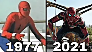 Evolution of Spider Man in Movie 1977 - 2021 (No Way Home)