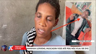 Manman Lorvens, yon evade prizon Komisè Muscadin touye ki ta nan gang Izo a, di pitit li pa gang