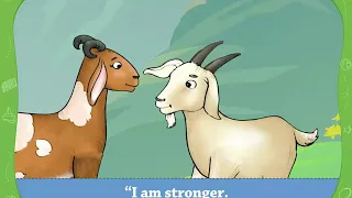 Two Wise Goats | Senior KG Stories for Children I Animated I Little Mee Stories