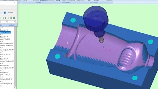 NCG CAM v17 Mold Machining