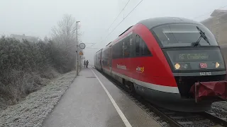 Baureihe 642 verschwindet im Nebel / Siemens Desiro Classic disappear in the fog