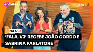 ‘Fala, VJ’ recebe João Gordo e Sabrina Parlatore; assista à entrevista