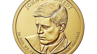 Обзор монет 1 доллар Джон Кеннеди и Линдон Бейнс Джонсон!!!
