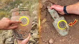 We found a 3000 year old treasure with a metal detector! Treasure Hunt!