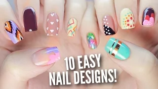 10 Easy Nail Art Designs for Beginners: The Ultimate Guide #2!