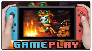 SteamWorld Dig 2 | First Hour of GAMEPLAY | Nintendo Switch