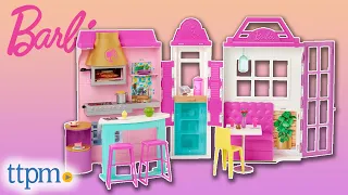 NEW Barbie Cook 'n Grill Restaurant Playset 2021 Review | TTPM Toy Reviews