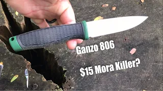 Ganzo G806 Fixed Blade: Is it a $15 Mora killer?