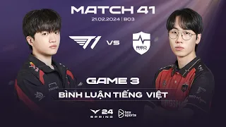 T1 vs NS - Game 3 | Week 5 Day 1 | 2024 LCK Spring Split | T1 vs Nongshim RedForce