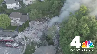 Deadly explosion obliterates house in New Jersey | NBC New York