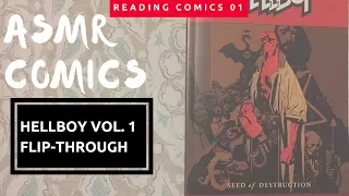 ASMR Comics- Reading 1st Hellboy trade